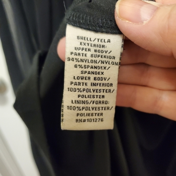 NWT ECI New York Black/Silver Cocktail Dress Size 14 Missy Retail $64.00 - Picture 13 of 13